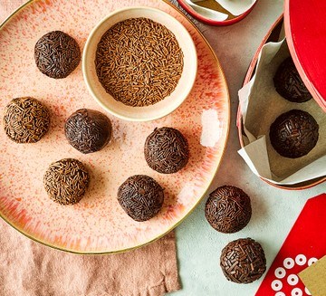 Rum truffles