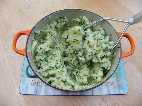Rumbledethumps or Scottish potato & cabbage pie