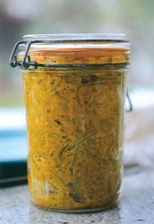 Runner bean chutney