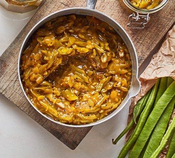 Runner bean chutney