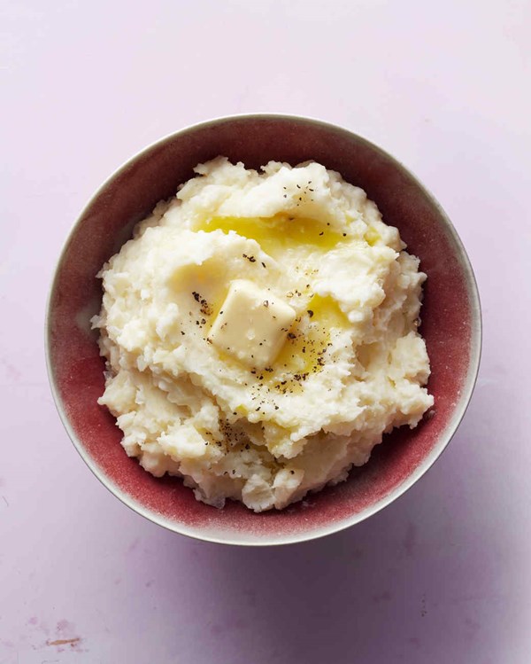 Russets with cream cheese