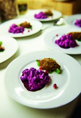 Russian beetroot salad