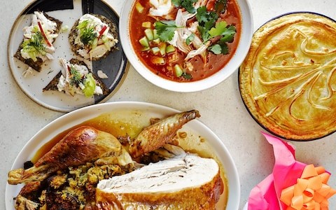 Russian turkey pie