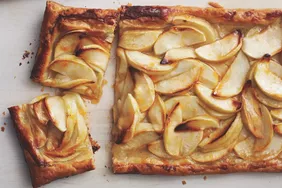 Rustic apple tart