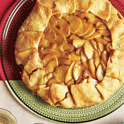 Rustic apple tart