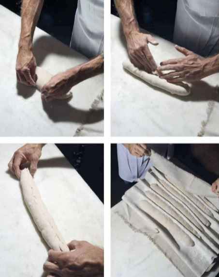 Rustic baguettes method