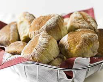 Rustic dinner rolls