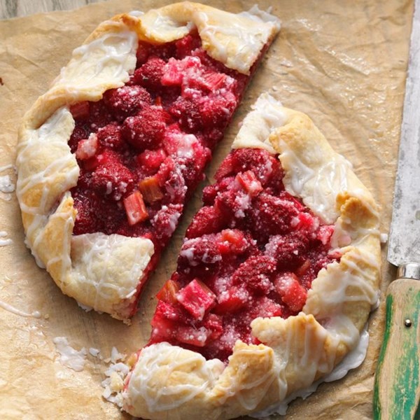 Rustic fruit tart 