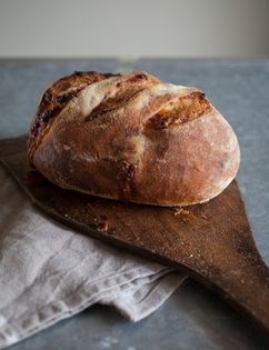 Rustic Lincolnshire Poacher and onion bread [Sonya Hundal]