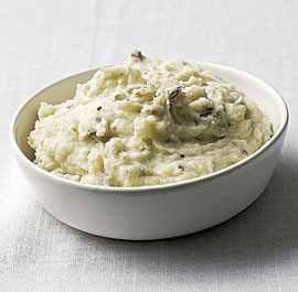 Rustic mashed potatoes