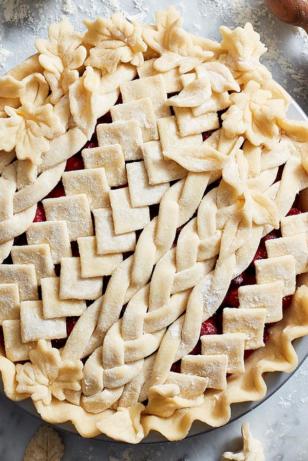 Rustic milk pie dough