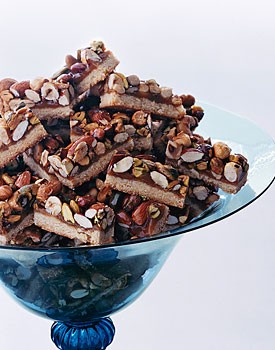 Rustic nut bars