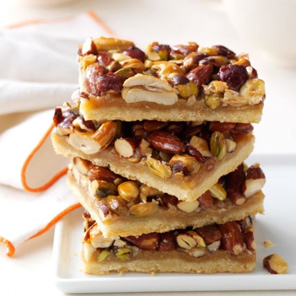 Rustic nut bars