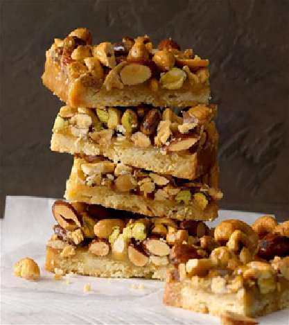 Rustic nut bars