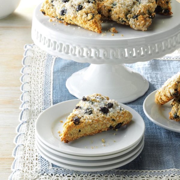 Rustic oatmeal scones
