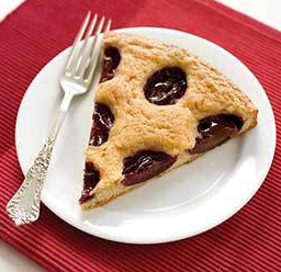 Rustic plum cake