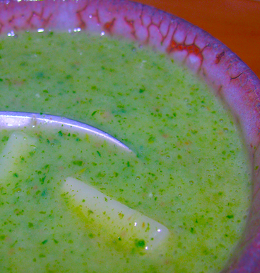 Rustic radish soup