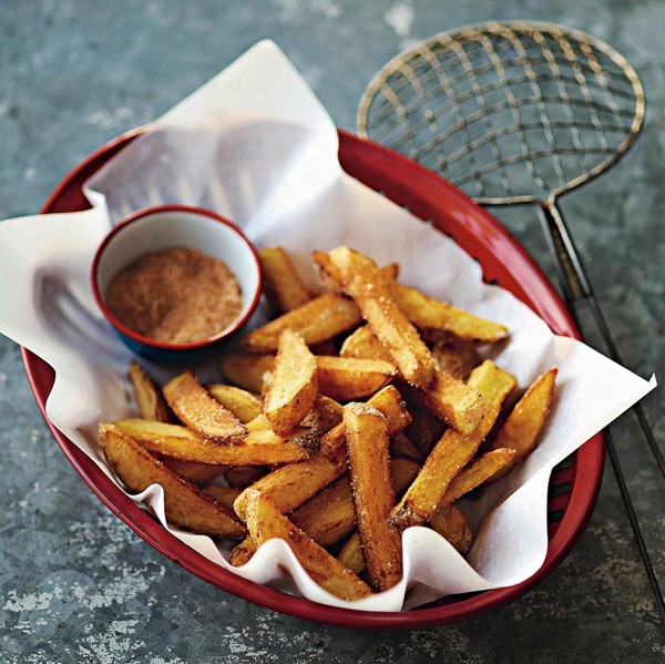 Rustic steak fries