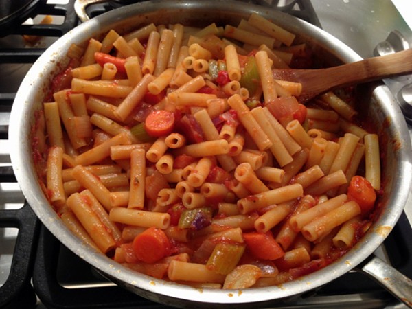Rustic vegetable ragu