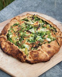 Rustic vegetable tart