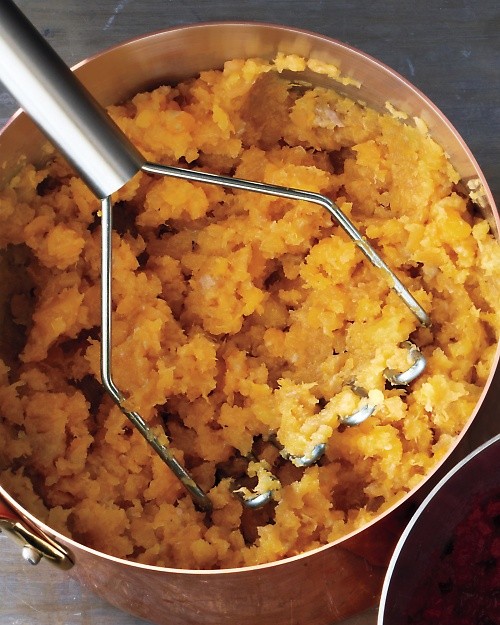 Rutabaga-pear mash