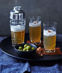 Rye and maple fizz