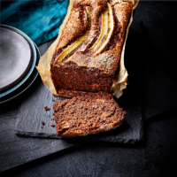 Rye and treacle banana bread