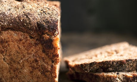 Rye bread loaf