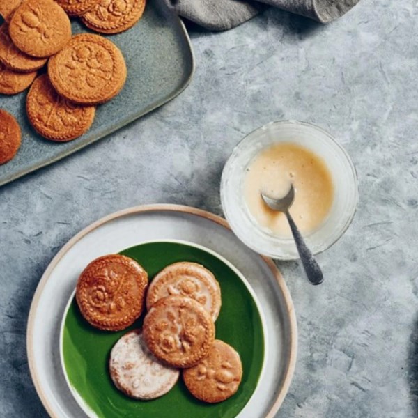 Rye Christmas shortbread