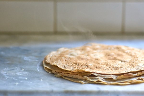 Rye crepes