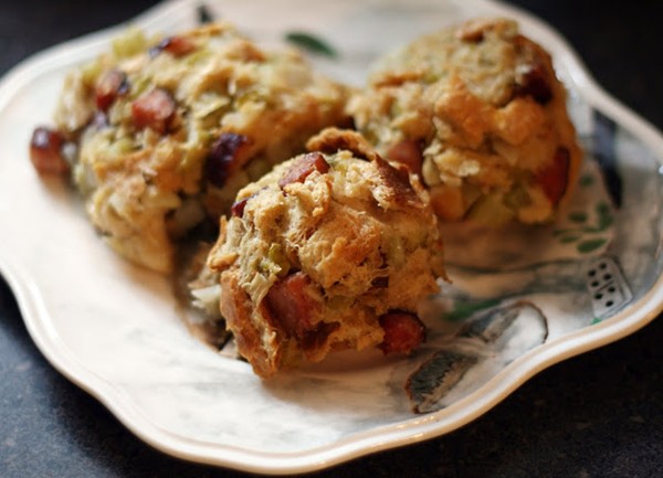 Rye-kielbasa "un-stuffing"