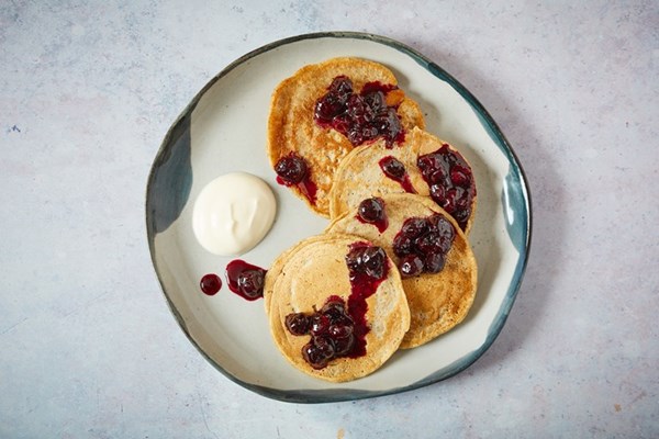 Rye pancakes
