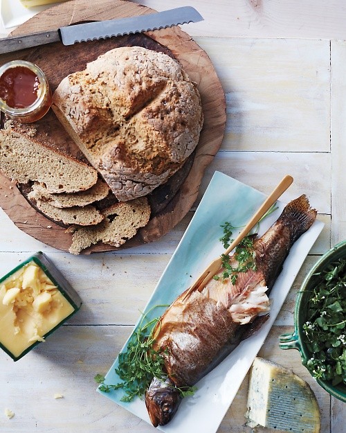 Rye soda bread