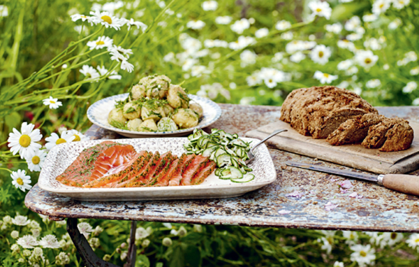 Rye soda bread