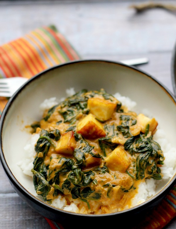 Saag paneer