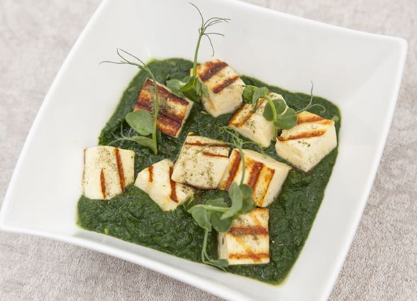 Saag paneer