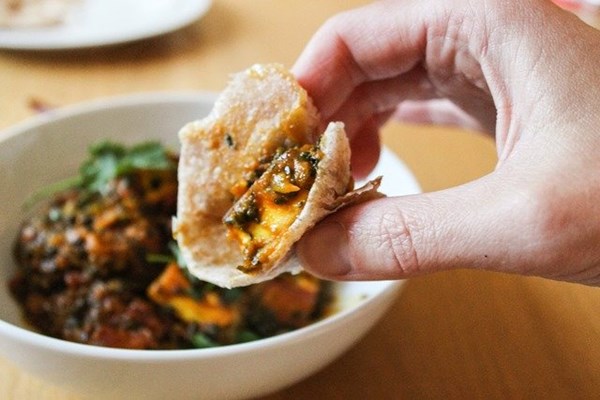 Saag paneer