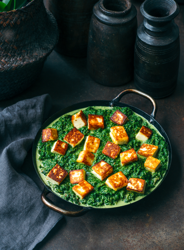 Saag paneer
