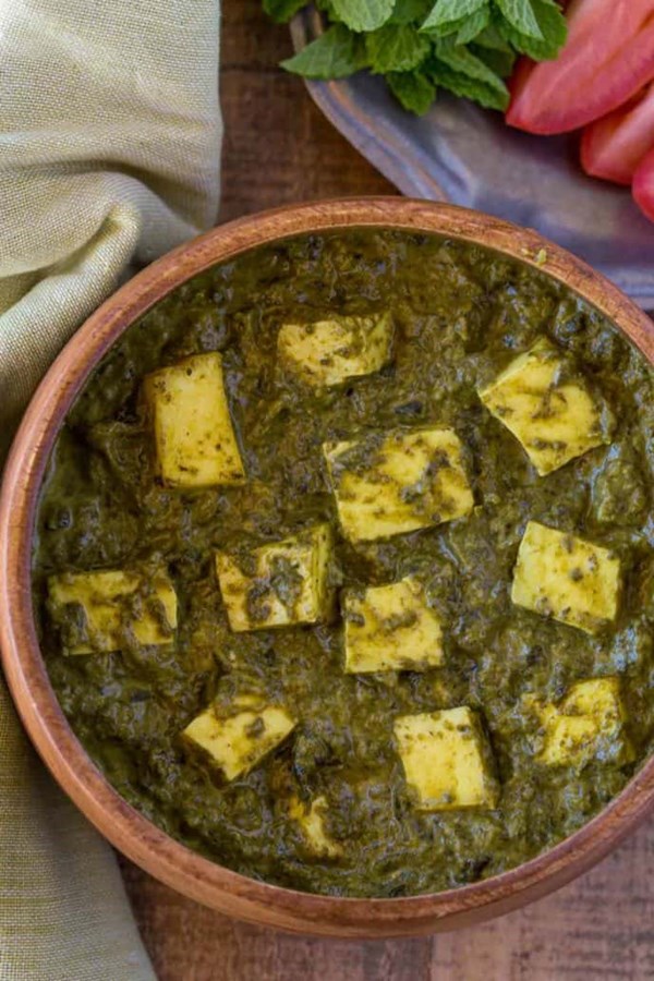 Saag paneer