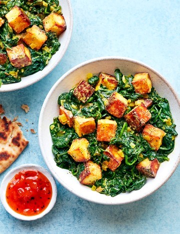 Saag paneer