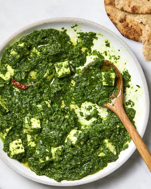 Saag paneer