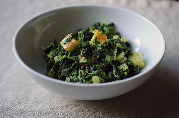 Saag paneer