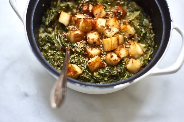 Saag paneer