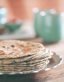 Saag roti