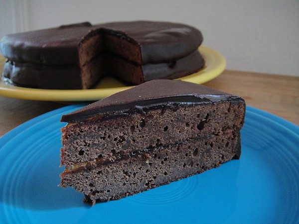 Sachertorte (with apricot glaze & chocolate glaze)