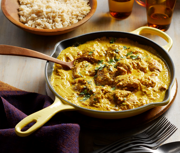 Saffron chicken korma
