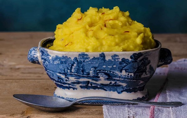 Saffron mash