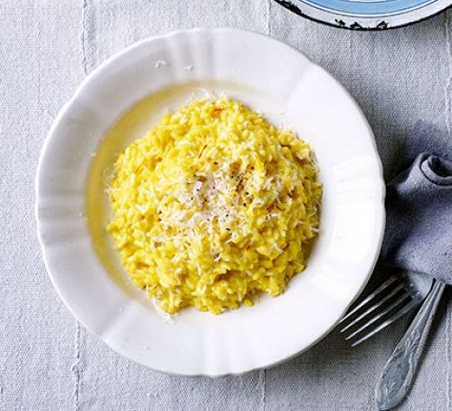 Saffron risotto