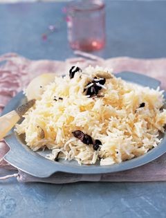 Saffron-scented pilau rice