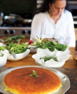 Saffron steamed rice (Chelow)